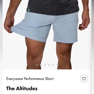 “The Altitudes” Light Blue Chubbies shorts